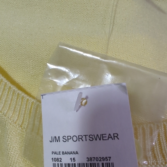 Cato 💛Yellow Pale Banana Cardigan Sweater - Size Large - NEW with Tags - Picture 2 of 9